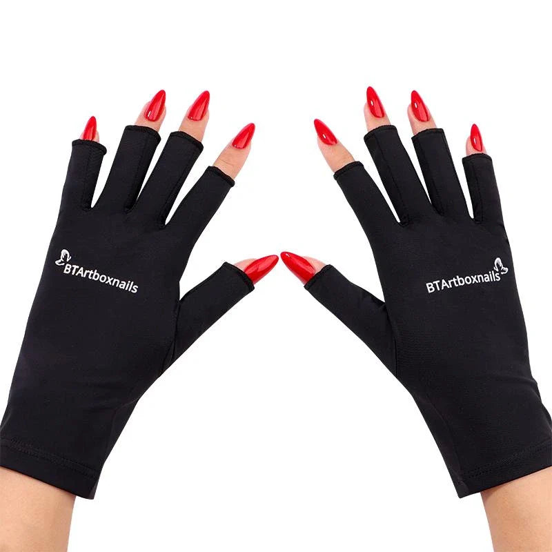 Fingerless UV Protection Gloves