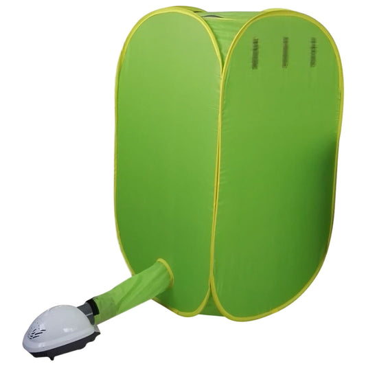 YUEHAO Home Textiles Mini Electric Portable Clothes Dryer Air Machine Heater Mini Olding Dryers Home Tools & Home Improvement Bathroom Products Green
