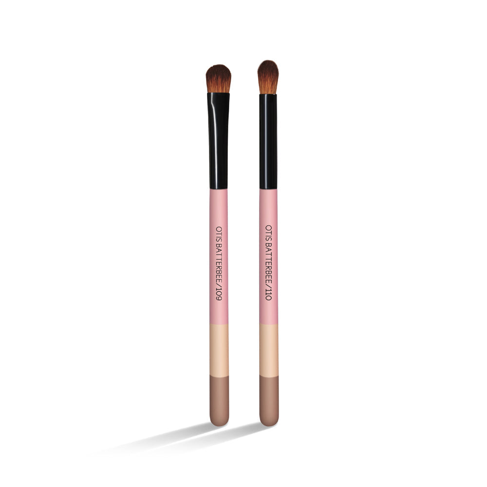 Eye Brush Set Duo Pink