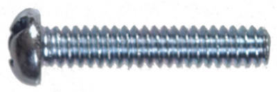 Hillman 90212 Round Head Machine Screw, 8-32 x 3", 100 Pack