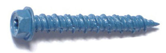 MidWest® 51213 TorqueMaster™ Hex Star Drive Masonry Screw, 1/4"x1-3/4", 100-Pack