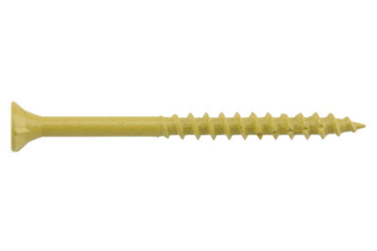 Hillman Fasteners™ 48422 Star Drive Flat-Head Deck Screws, Tan, 3.5" x #10, 5 Lb