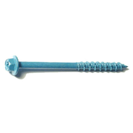 MidWest® 51219 TorqueMaster™ Hex Star Drive Masonry Screw, 5/16"x3-1/4", 50-Pack
