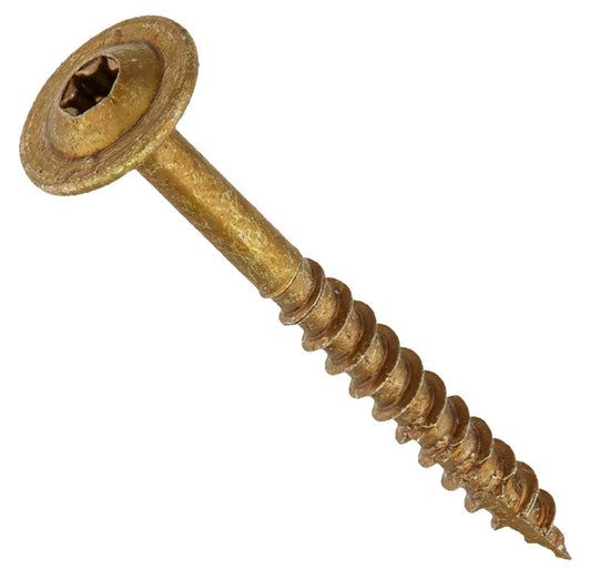 GRK 11077 Pro-Pak Low-Profile Cabinet Screws, #8 x 2", 650 Count