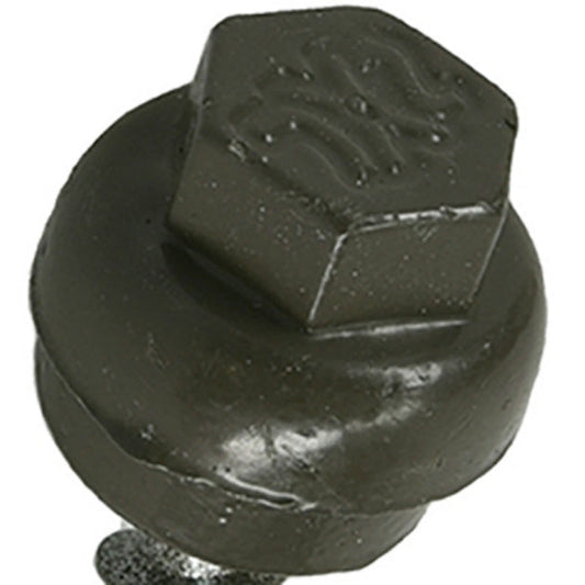 PowerPro 117940 ZXL Premium Metal-To-Wood Self-Drilling Roofing Screws, Antique Brown, 10x1.5", 1 lb