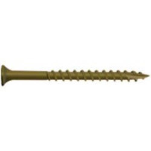 Camo 0356109 Bugle Head Deck Screw, 1-5/8"x8", Tan