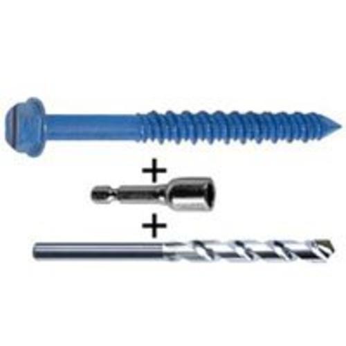 Cobra 684T CobraTap Concrete Screws, 1/4" x 3-1/4"