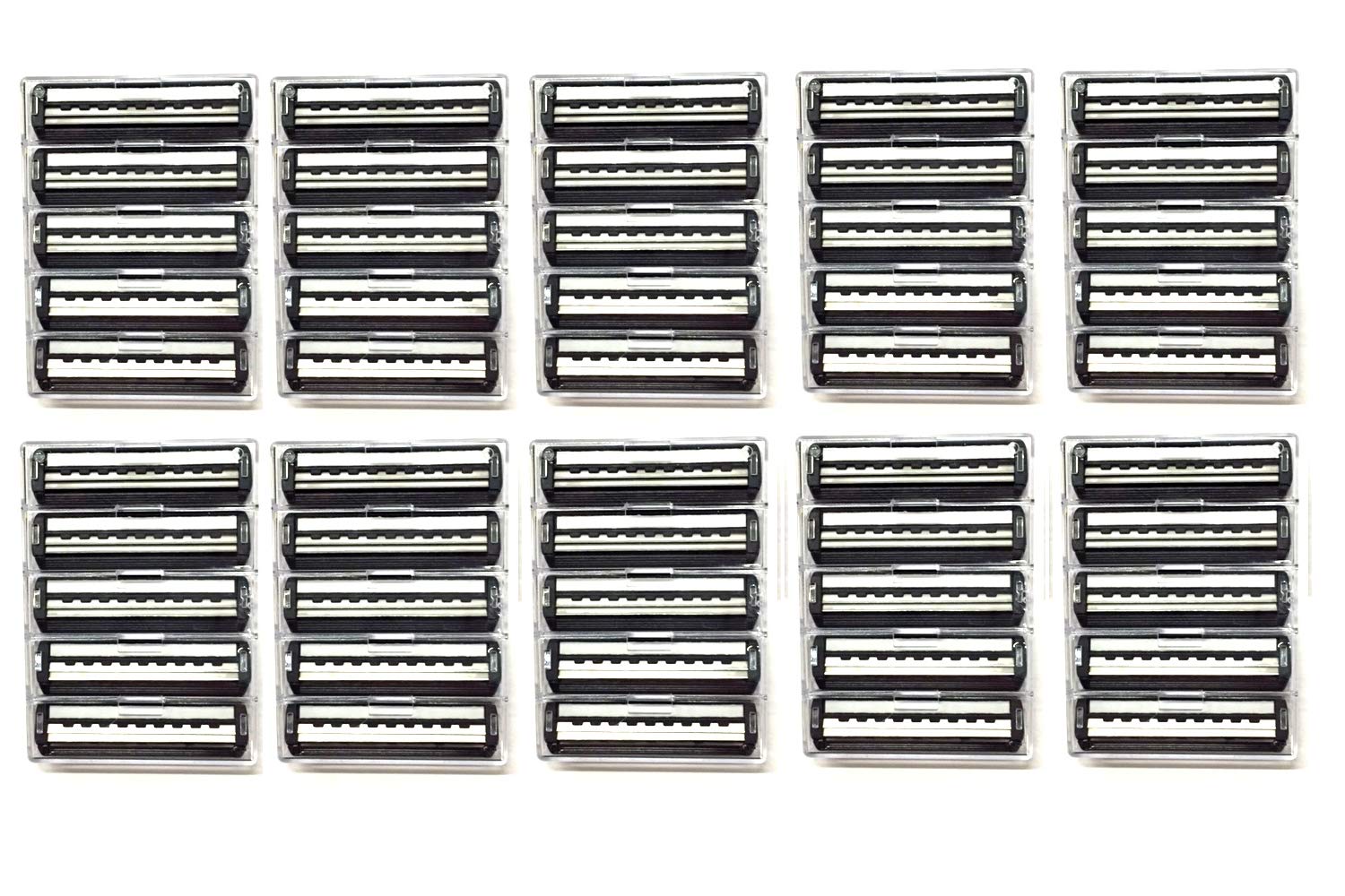 Atra Plus Generic Blades Bulk Packaging - 100 Cartridges Fits Gillette Razor (legendary-yes)