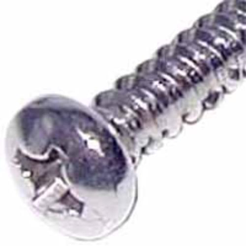 Midwest Products 05121 Tapping Screw, Stainless Steel, 10 x 1-1/2"