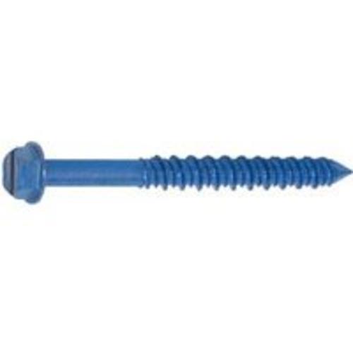 Cobra Anchors 682T Hex Head Concrete Screw, 1/4" x 2-1/4"