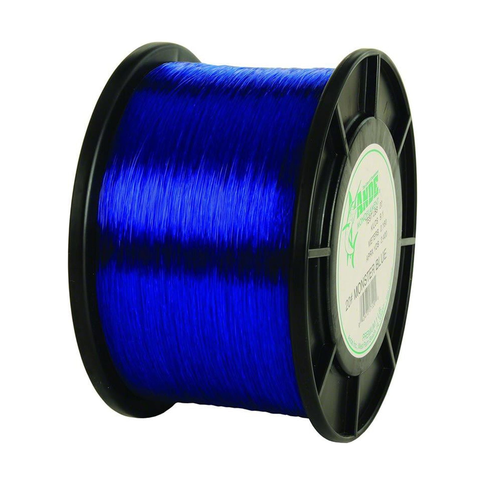 Ande MB-1-30 Monster Blue Monofilament Fishing Line 1 lb Spool 30 lb 1600 Yards