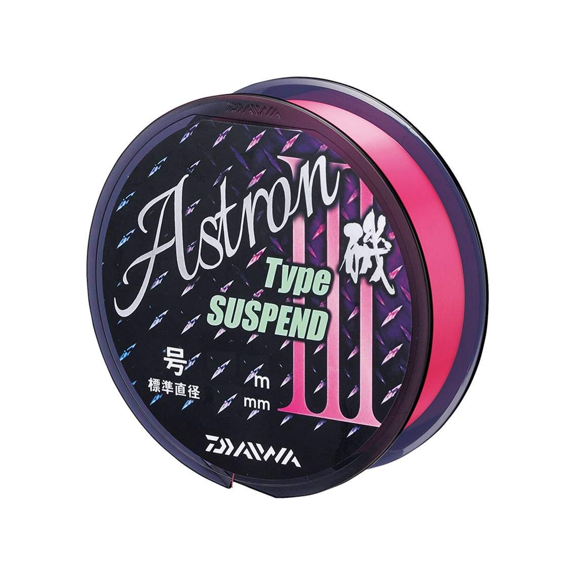 Daiwa NYLON LINE ASTRON ISO Type SUSPEND III 100m #3 Hot Pink Fishing Line NEW