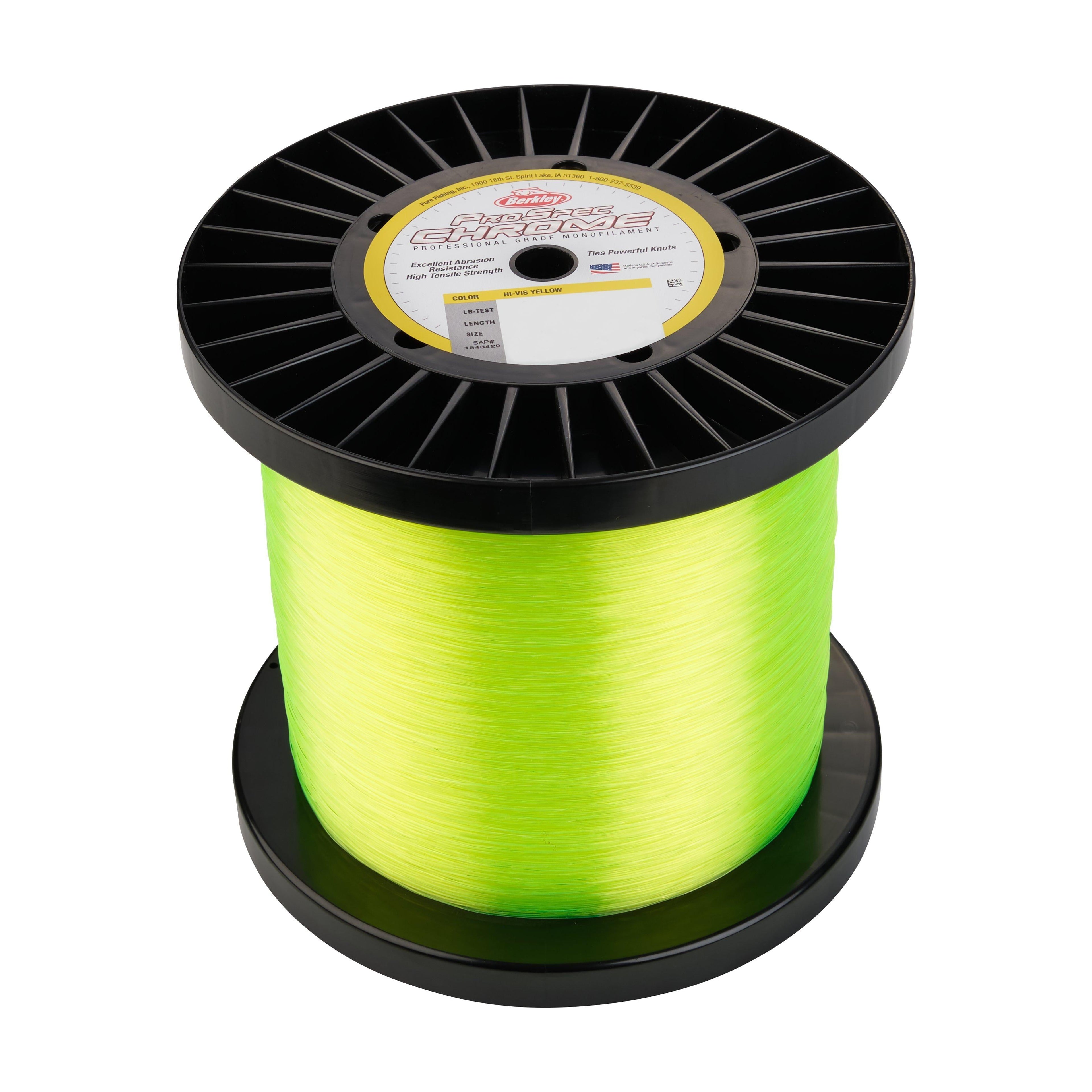 Berkley ProSpec Chrome, Hi-Vis Yellow, 80lb 36.2kg Fishing Line