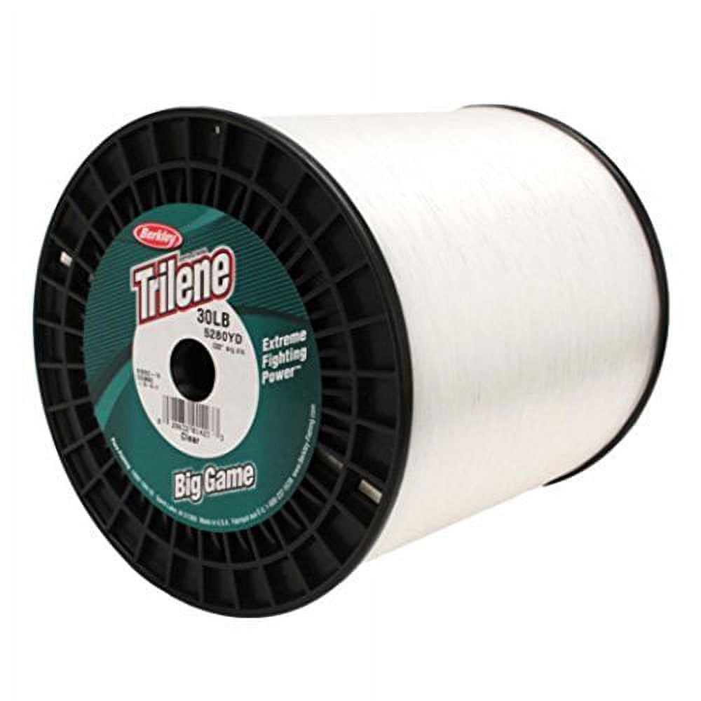 Berkley Trilene Big Game, Clear, 30lb 13.6kg Monofilament Fishing Line