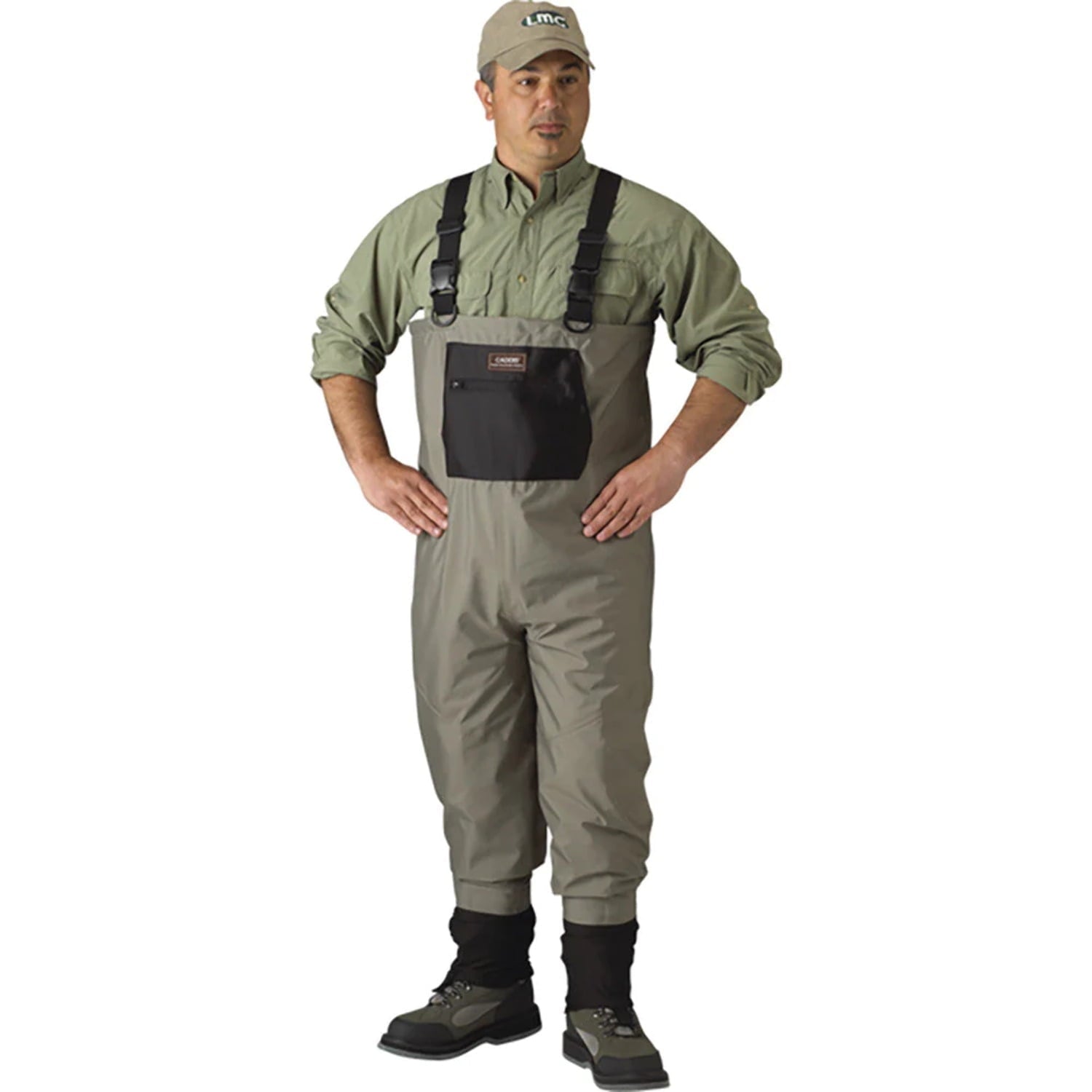 Caddis Men's Breathable Stockingfoot Waders - XL Stout Tan
