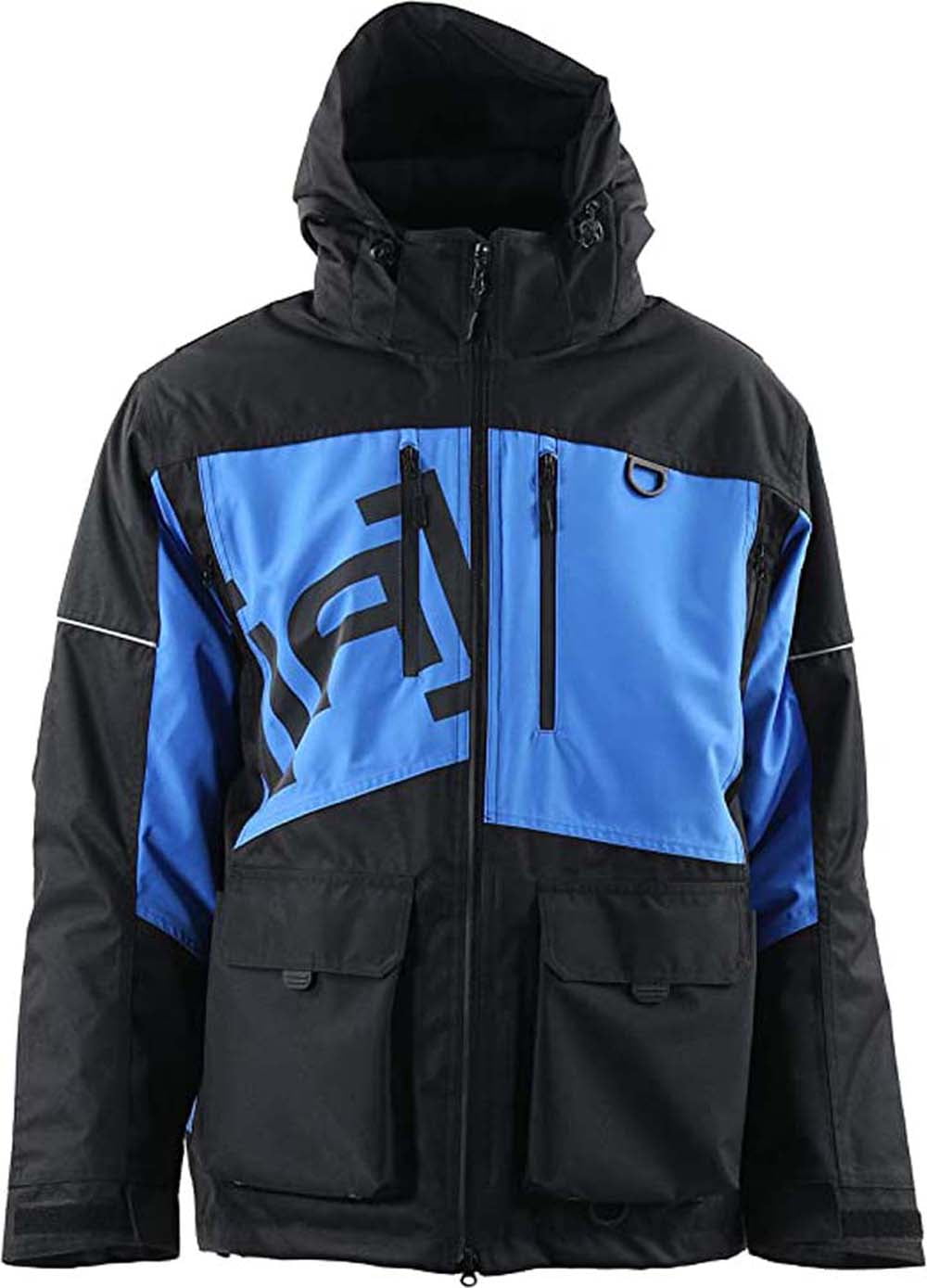 Clam Icearmor Defender, Black/Blue Parka, 5X-Large
