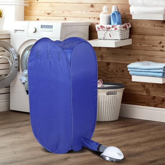 Cloyhes Drying Machine. Multifunctional Foldable Blue Lightweight Mechanical Control Mode Clothes Dryer  For Clothes US Plug 110V.EU Plug 220V.UK Plug 220V.AU Plug 220V