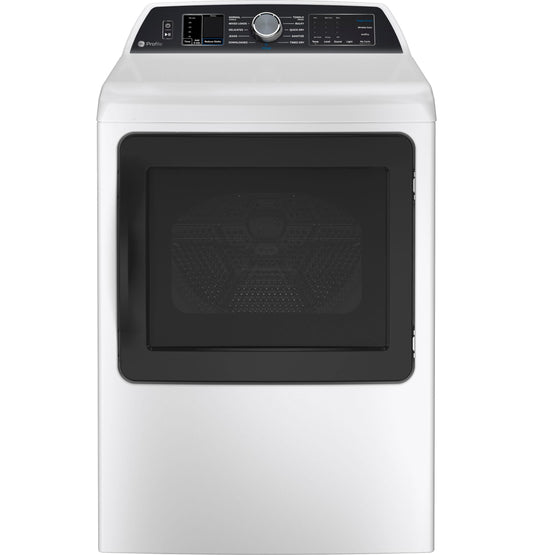 Ge Profile Ptd70gb 27 Wide 7.4 Cu. Ft. Energy Star Certified Gas Dryer - White