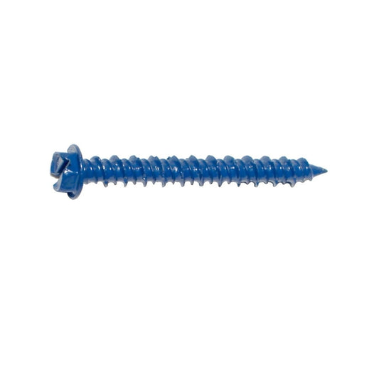 Midwest Fastener M09261 Masonry Screw, 3/16 Inch