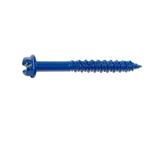 Midwest Fastener M09268 Masonry Screw, 1/4 Inch
