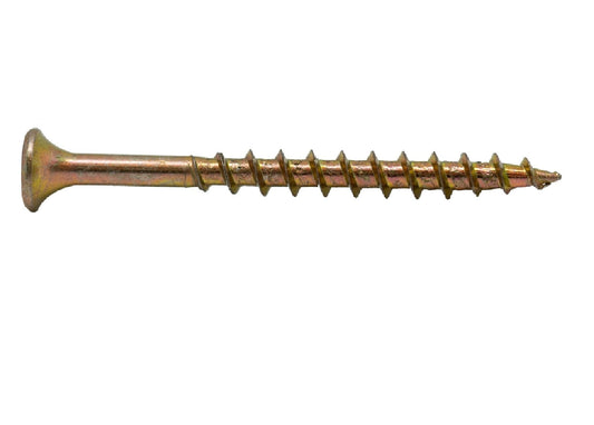 National Nail 0333194G No. 10 Star Drive Multi-Purpose Screw, 3-1/2 Inch