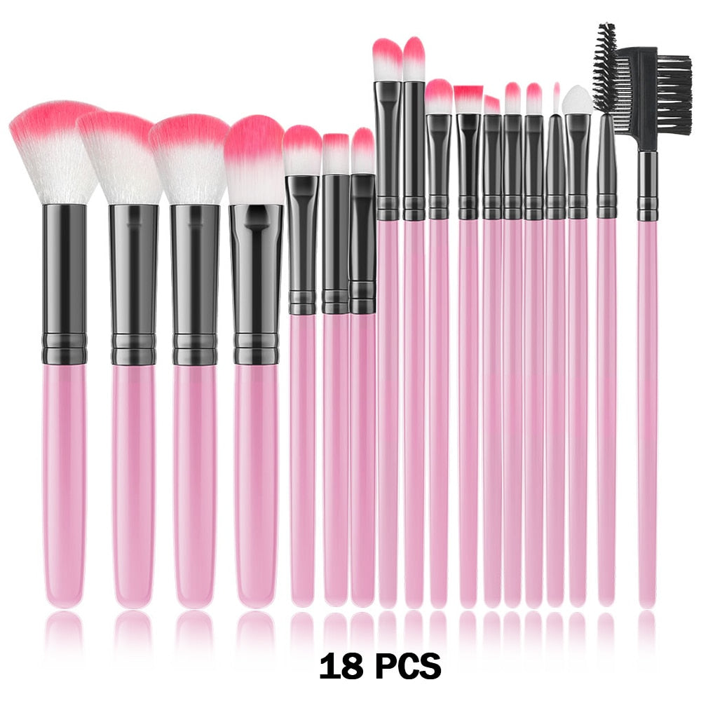 13/32PCS Soft Fluffy Makeup Brushes Set