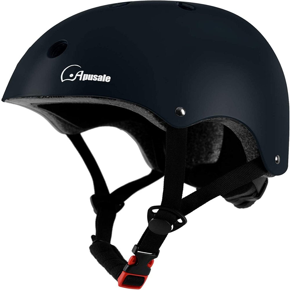 Apusale Kids Bike Helmet, for Scooter Skateboard Cycling Roller Skating, Adjustable 2 Sizes (Blue S)