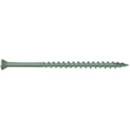 Camo 0346194 Trim Head Star Drive Screw, Green, 3-1/2", 350Ct/Box