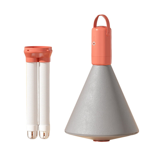 Lomubue 1 Set Clothes Dryer Retractable Hose Even Heat Dissipation High Thermal Efficiency Multi-Gear Adjustment Clothes Drying Machine Home Supply