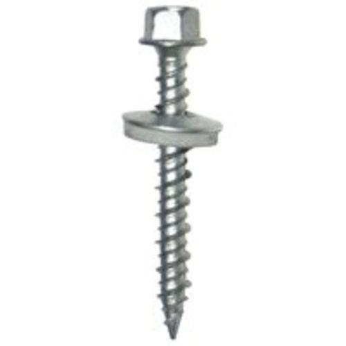 Acorn SW-MW15LG250 Metal Building Screw, 1-1/2", Gray