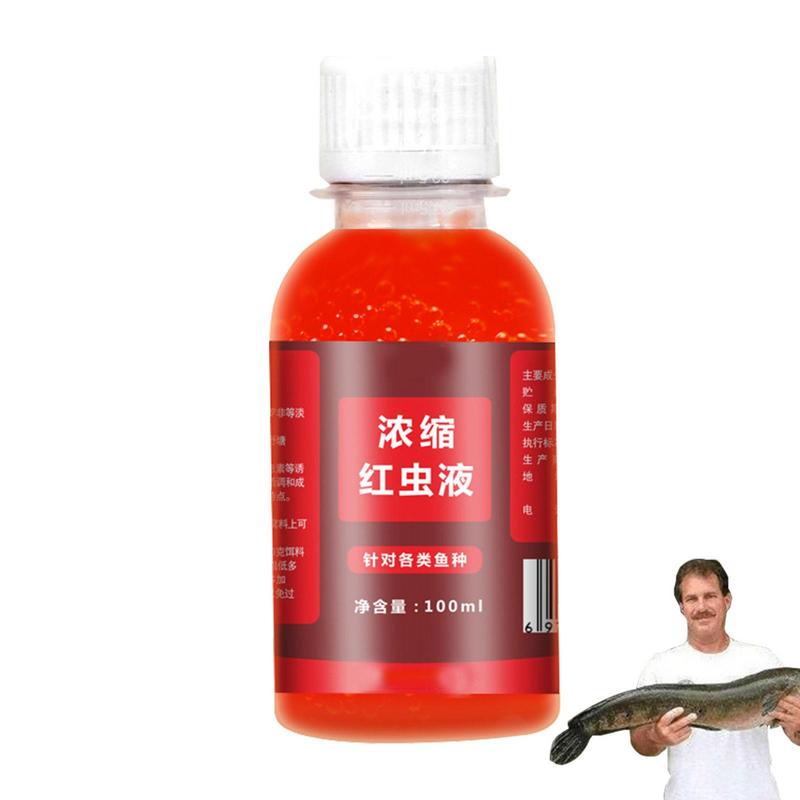 Concentrated Red Worm Liquid Fishing Bait GND Products