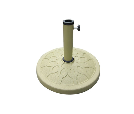 Seasonal Trends 69329 Umbrella Base, Sandstone, 17-1/2 inch